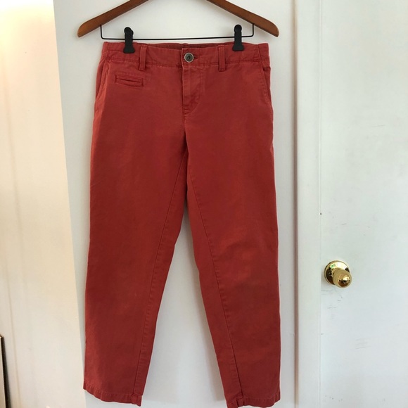 Banana Republic Pants - Banana republic washed berry cropped chinos 2